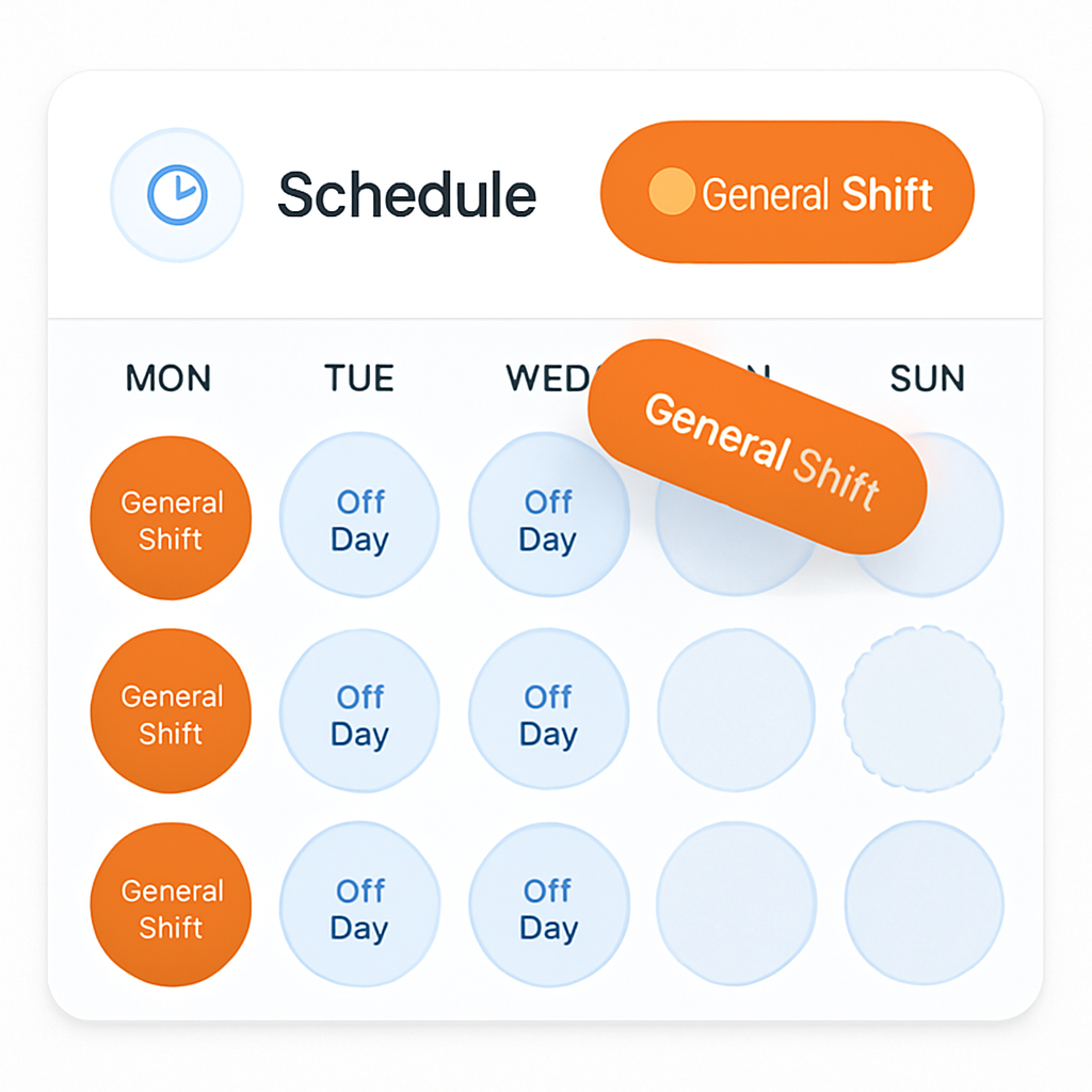 Shift management preview